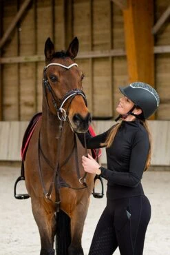 Horze Grayson Anatomische Trense -Reitsportprodukte Geschäft 10084 DBR 3