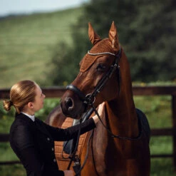 Horze Positano Anatomische Hannoveranische Trense -Reitsportprodukte Geschäft 10126 BL 3