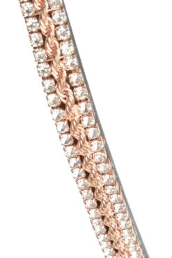 Horze Nancy Stirnriemen Mit Kristallen Und Flechtdetail -Reitsportprodukte Geschäft 10170 BL RGO 3