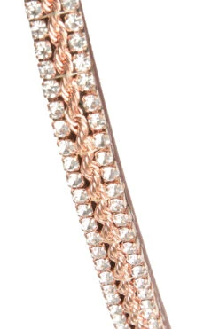 Horze Nancy Stirnriemen Mit Kristallen Und Flechtdetail -Reitsportprodukte Geschäft 10170 br rgo 03