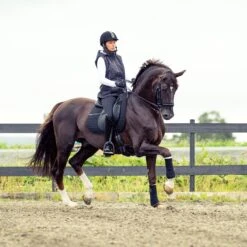 Horze River Dressurschabracke -Reitsportprodukte Geschäft 17024 BL BL 3