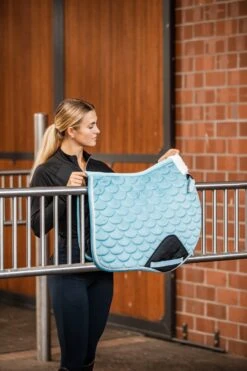 Horze Geneva Vielseitigkeitsschabracke Mit Kunstfell -Reitsportprodukte Geschäft 17426 SIB 4