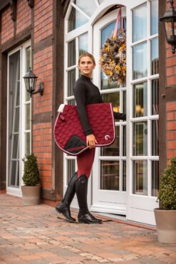 Horze Geneva Vielseitigkeitsschabracke Mit Kunstfell -Reitsportprodukte Geschäft 17426 mwre 04