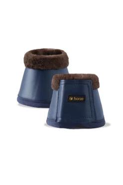 Horze Houston Hufglocken Mit Kunstfelleinfassung -Reitsportprodukte Geschäft 19790 vdb 01