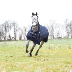 Horze Avalanche 1200D Regendecke Mit Hohem Hals Und Fleecefütterung -Reitsportprodukte Geschäft 24017 PDB 4