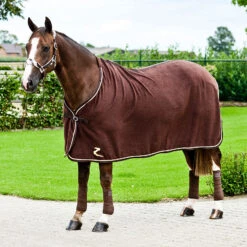 Horze Fleece Turnier Abschwitzdecke -Reitsportprodukte Geschäft 24707 CBR 1