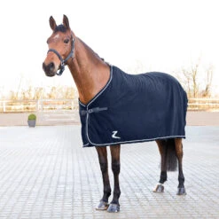 Horze Fleece Turnier Abschwitzdecke -Reitsportprodukte Geschäft 24707 DB 1