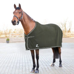 Horze Fleece Turnier Abschwitzdecke -Reitsportprodukte Geschäft 24707 LDGR SI 1