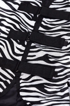 Horze Defender Fliegendecke Mit Festem Halsteil -Reitsportprodukte Geschäft 24844 zebra 03