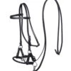 F.R.A. Pariba Sidepull (System 3) Mit Geflochtenem Nasenriemen, Inkl. Zügel -Reitsportprodukte Geschäft 322922 BL 1