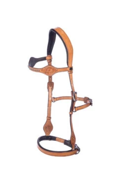FRA Dandy Sidepull (System 3) Leather, W/ Leather Clip Reins -Reitsportprodukte Geschäft 322950 NAT 2