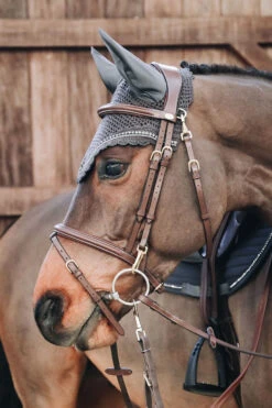 Kentucky Horsewear Stone & Pearl Fliegenmütze Lang -Reitsportprodukte Geschäft 329562 G 2