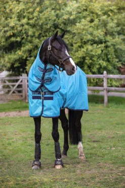 Horseware Amigo Hero Ripstop Plus Regendecke Mit Abnehmbarem Halsteil, 100g