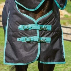 Weatherbeeta Green-Tec Regendecke Mit Abnehmbarem Halsteil, 50g -Reitsportprodukte Geschäft 333104 BL BDGR 3