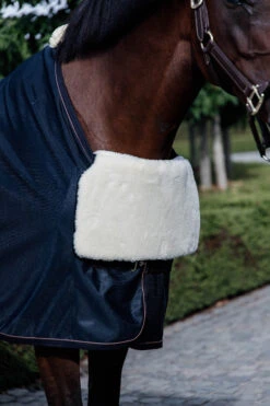 Kentucky Horsewear Horse Bib Lammfell Brustschutz -Reitsportprodukte Geschäft 333273 NAT 3