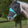Weatherbeeta Comfitec Deluxe Fine Mesh Fliegenmaske Mit Nüsternschutz -Reitsportprodukte Geschäft 338276 BL TUB 1