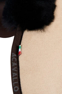 Acavallo Close Contact Memory Foam Sattelpad Mit Lammfell -Reitsportprodukte Geschäft 342257 LBR BL 3