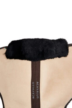 Acavallo Close Contact Memory Foam Sattelpad Mit Lammfell -Reitsportprodukte Geschäft 342257 LBR BL 4