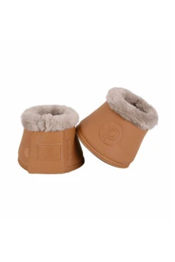 Eskadron Platinum 203 Faux Leather Faux Fur Hufglocken -Reitsportprodukte Geschäft 345455 CLBR 01