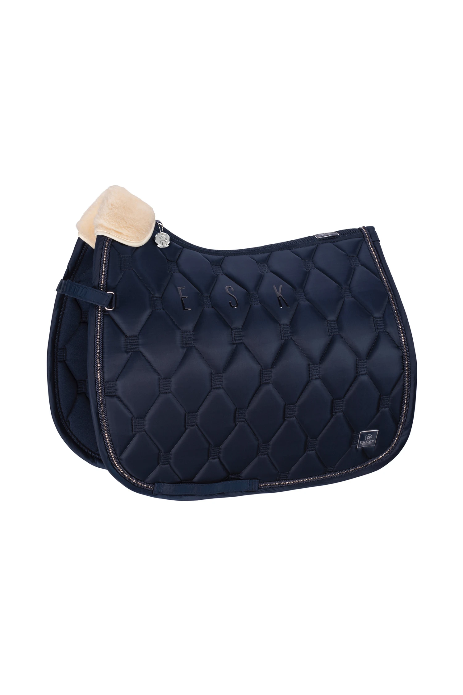 Eskadron Platinum Pure FS23 Glossy Crystal Dressurschabracke 3 Eskadron Platinum Pure FS23 Glossy Crystal Dressurschabracke