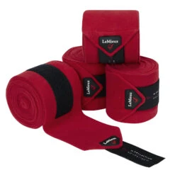 LeMieux Luxury Polo Bandagen, 4-er Set -Reitsportprodukte Geschäft 992510 CRE 1